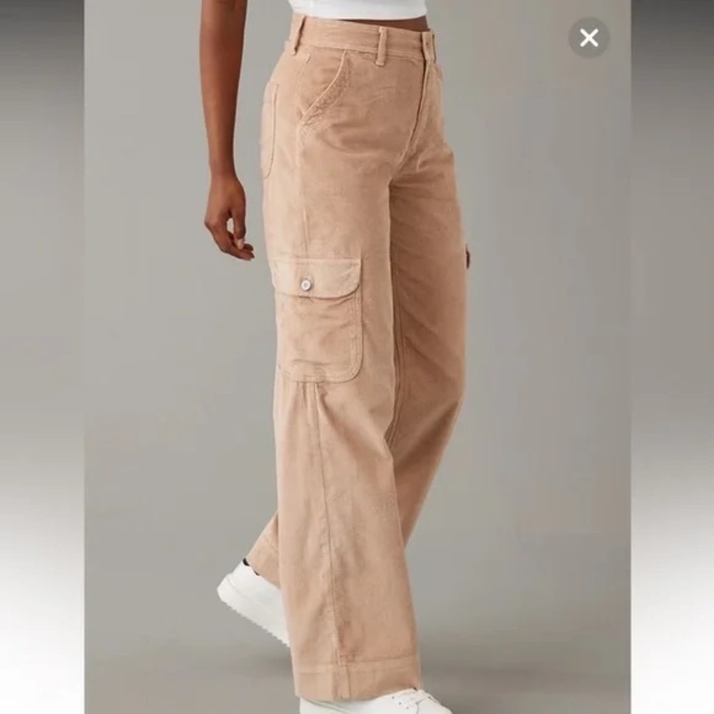 Women's Tan Cargo Pants